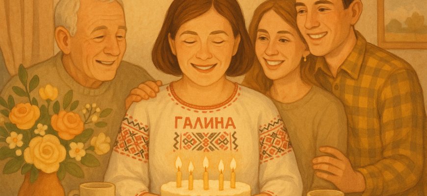 з днем народження галина