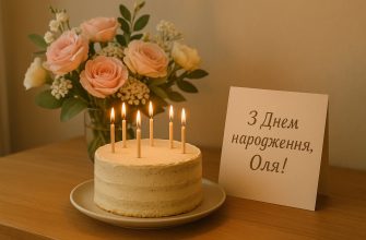 з днем народження оля