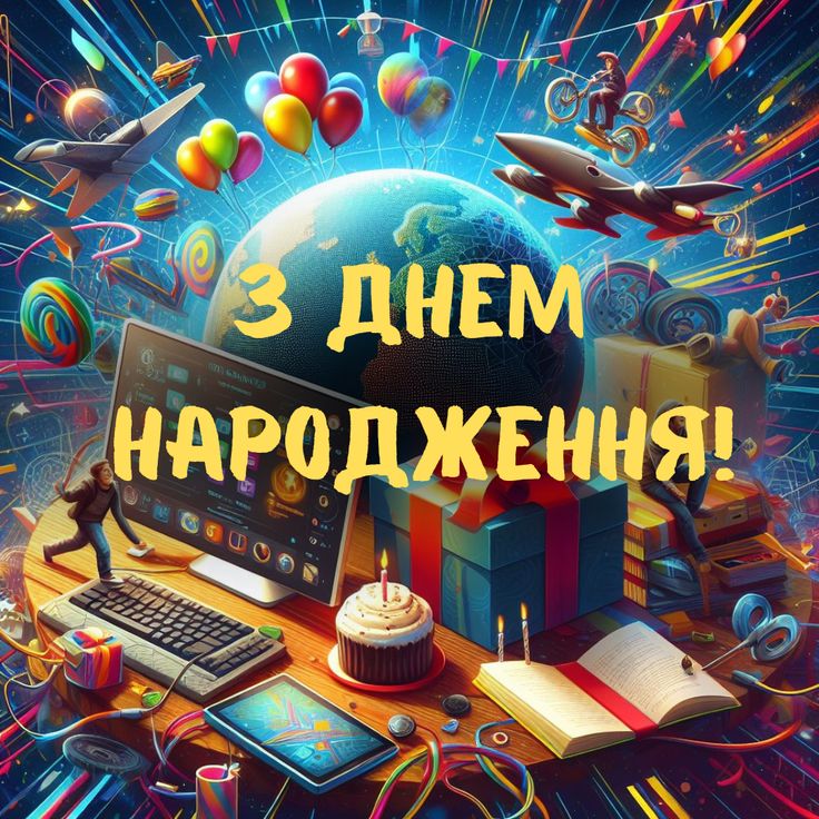 Привітання з Днем народження хлопчику картинка 22