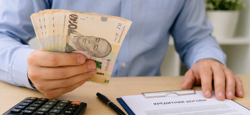 Банківський кредит готівкою
