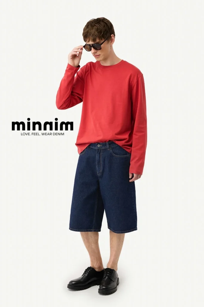 Джинсовые шорты minnim