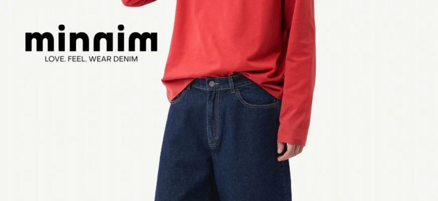 Джинсовые шорты minnim