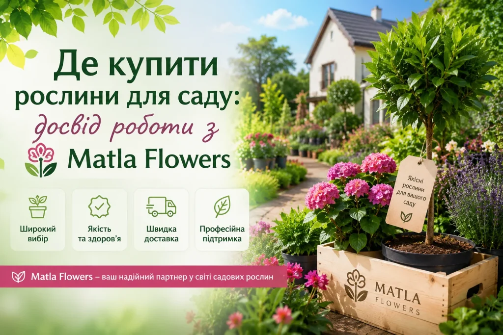 рослини для саду Matla Flowers